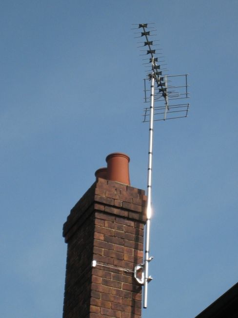 a tv aerial installation in totnes 